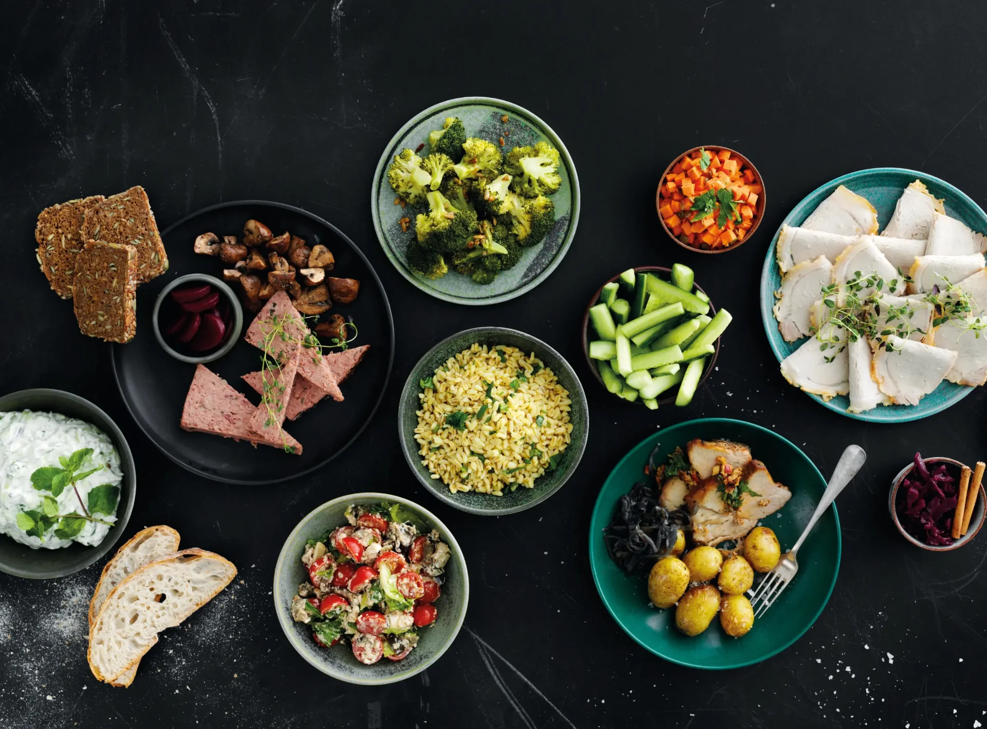 Madkonceptet frokostbuffet med nordiske retter