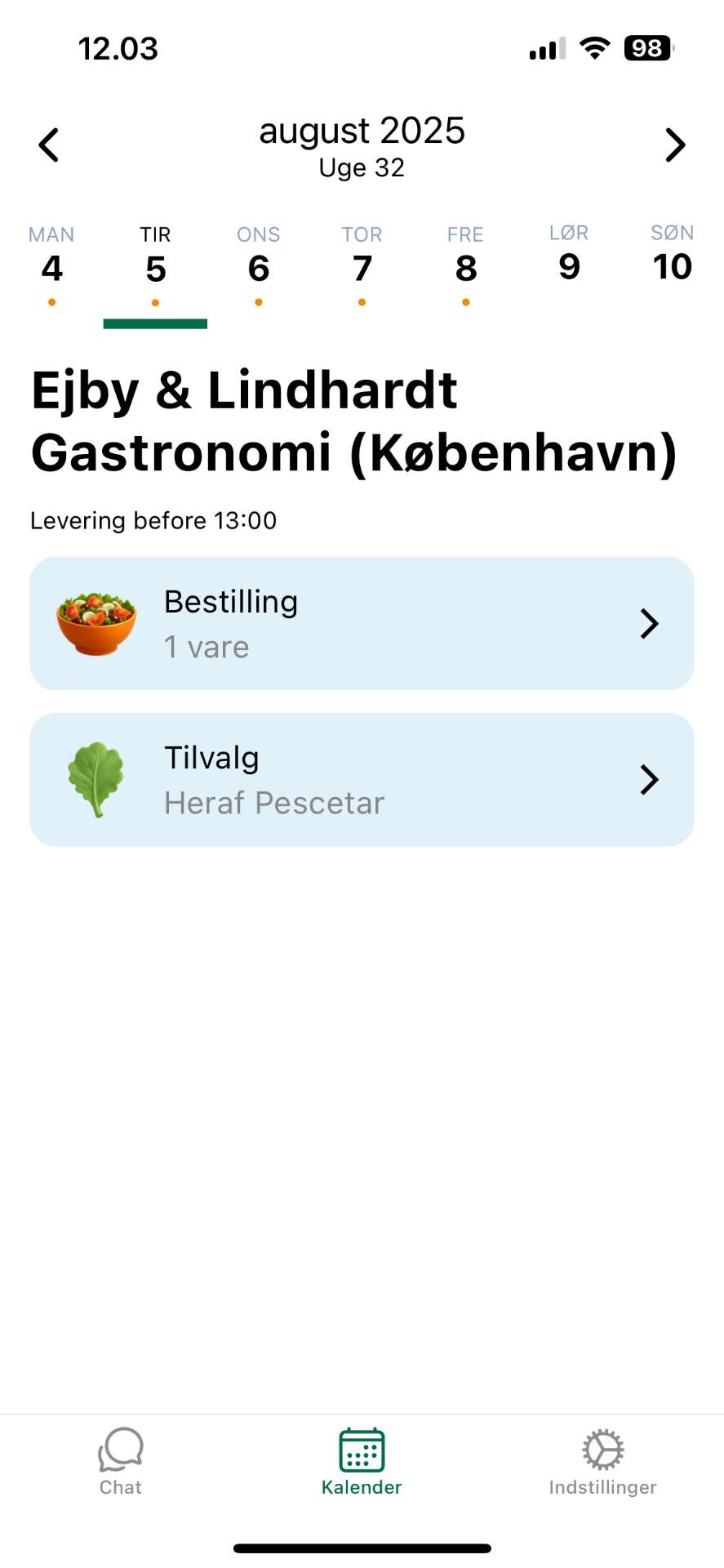 App kalender